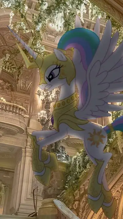 ai character: Princesa celestia background