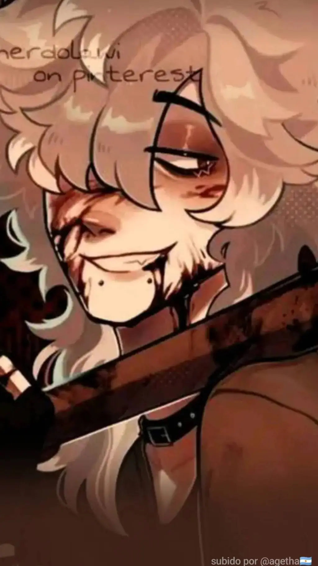 ai character: Rocky Yandere  background