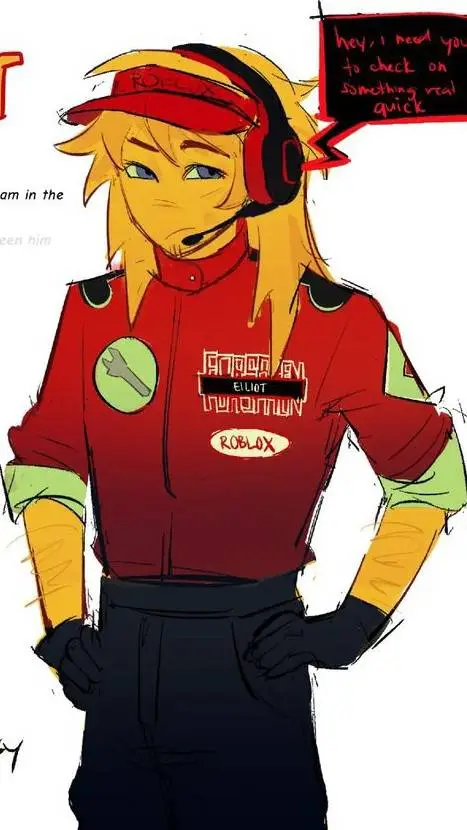 ai character: Elliot  background