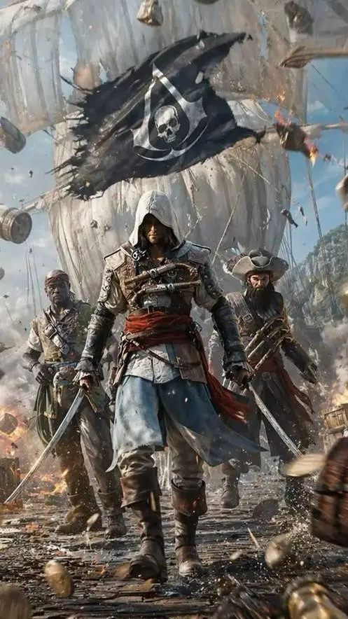 ai character: Edwards kenway  background