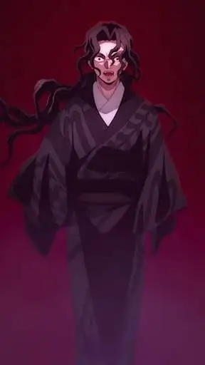 ai character: Muzan  Kibotsuji 😈 background