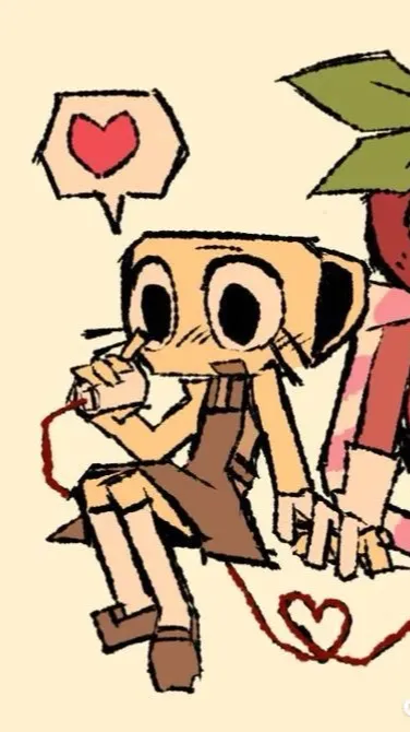 ai character: Fossilberry angst? background