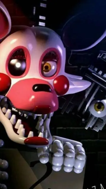 ai character: Mangle :3 background