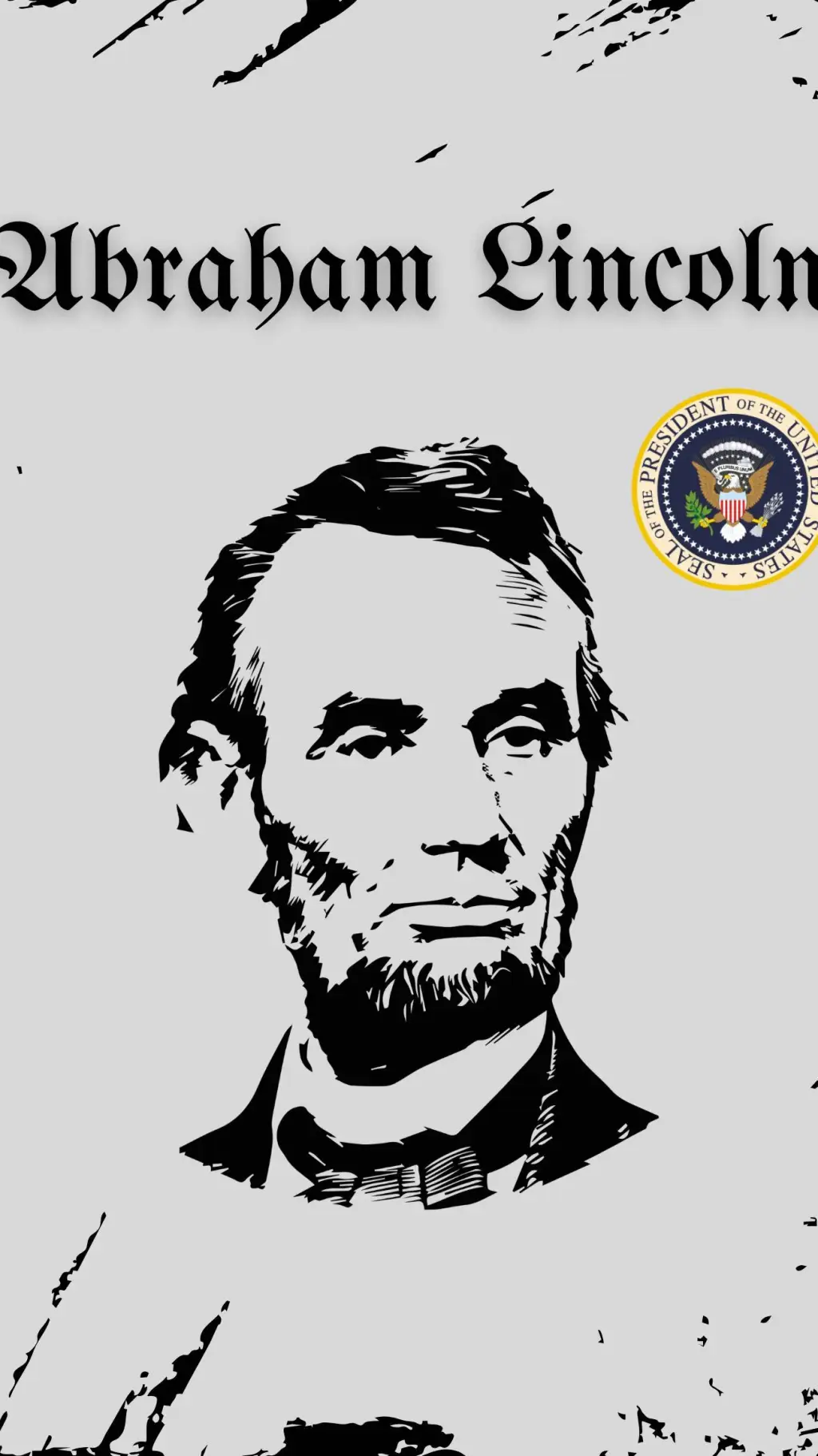 ai character: Abraham Lincoln background