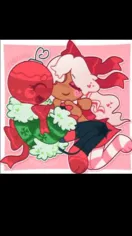 ai character: Ornament-cookie  background