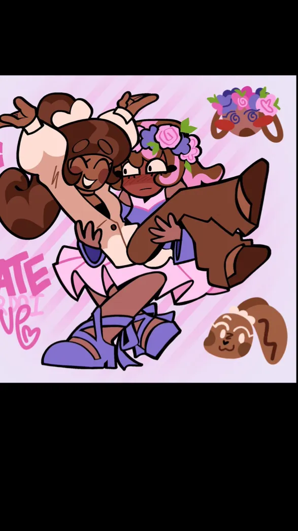 ai character: Cocoa background