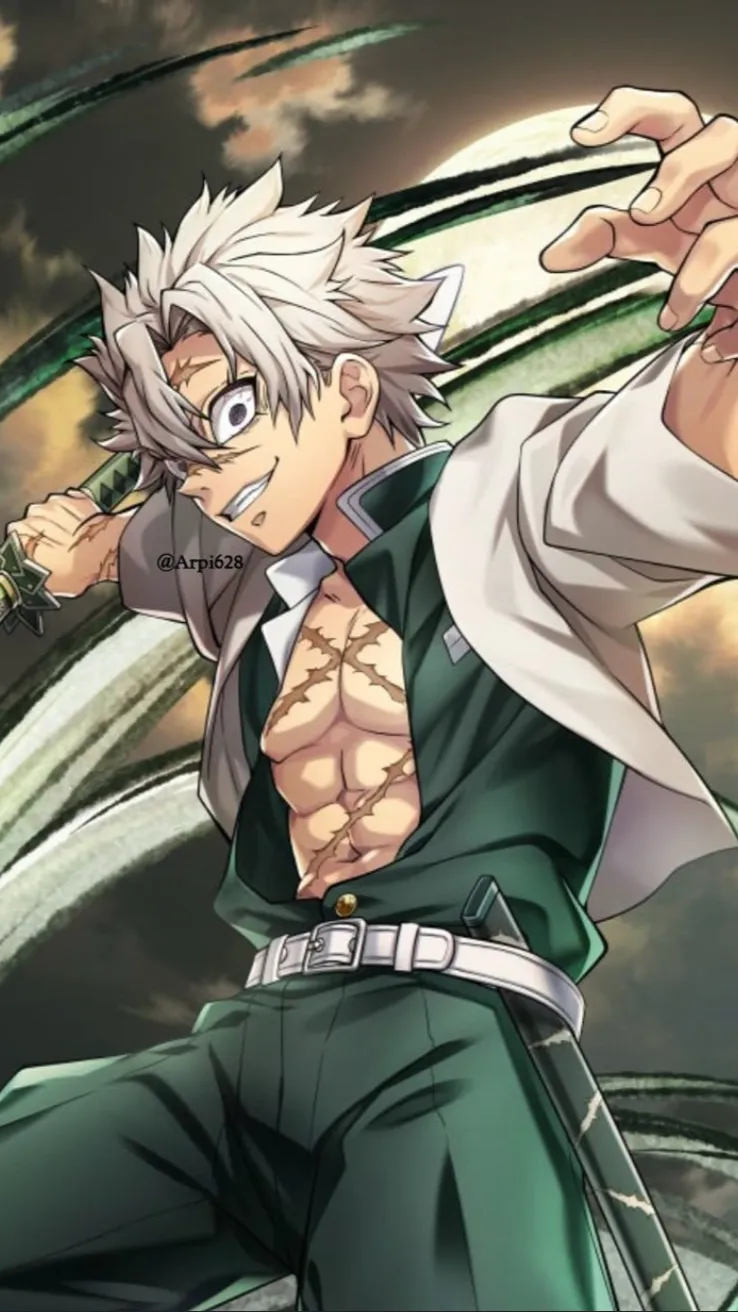 ai character: Sanemi tiempo background
