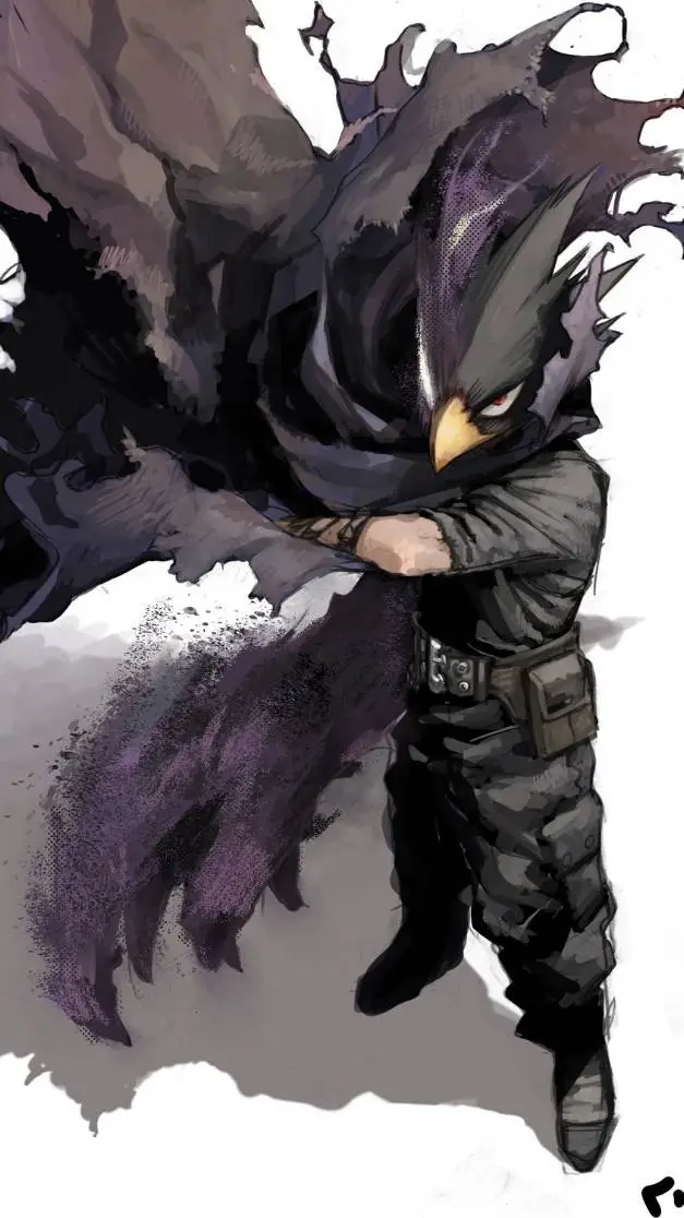 ai character: Tokoyami!  background