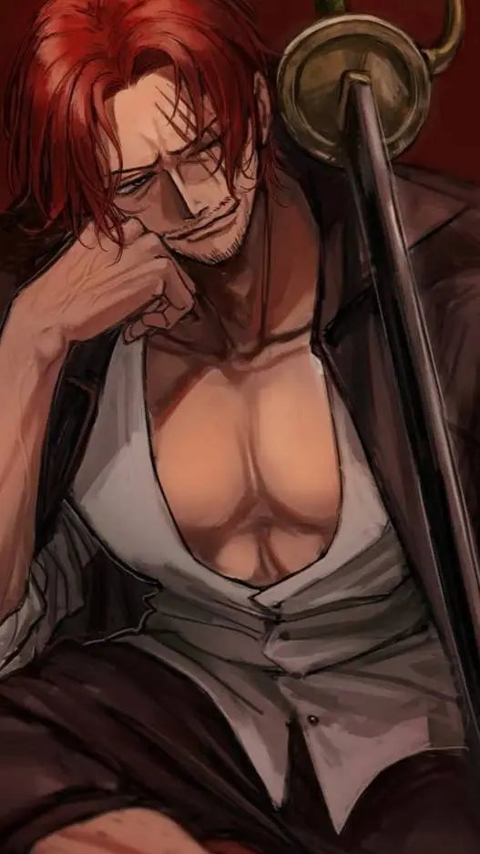 ai character: Shanks <3 background