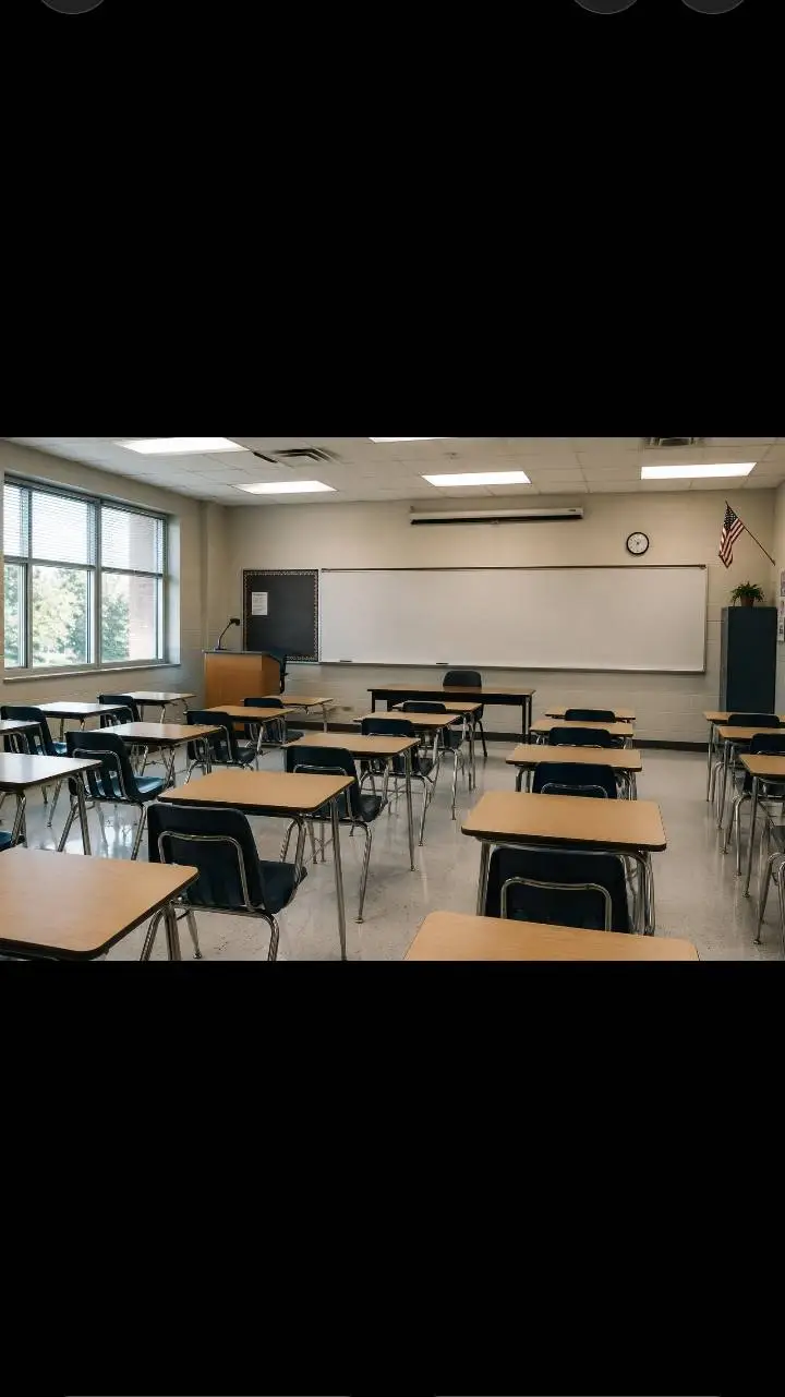 ai character: Classroom background