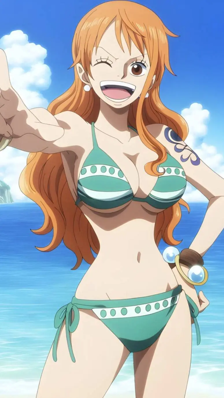 ai character: Nami background