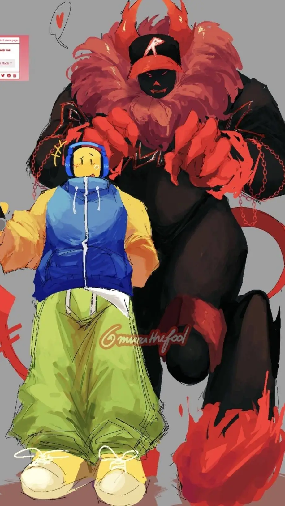 ai character: guest 666 (sixer)⭐ background