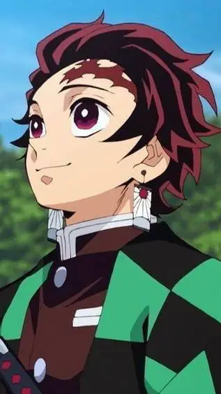 ai character: TANJIRO background