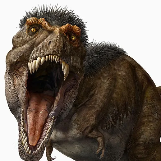 chat with ai character: ⟬T rex◤