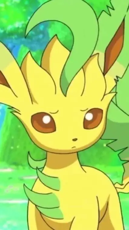 ai character: Leafeon background
