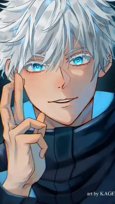 ai character: saturou gojo  background