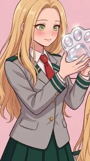 ai character: MHA- crystalcatpaw background