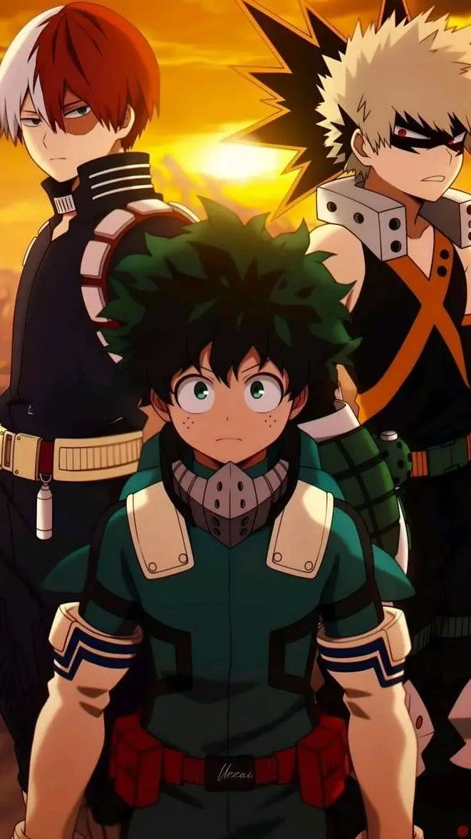 ai character: DekuTodoBaku background