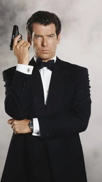 ai character: James bond. background