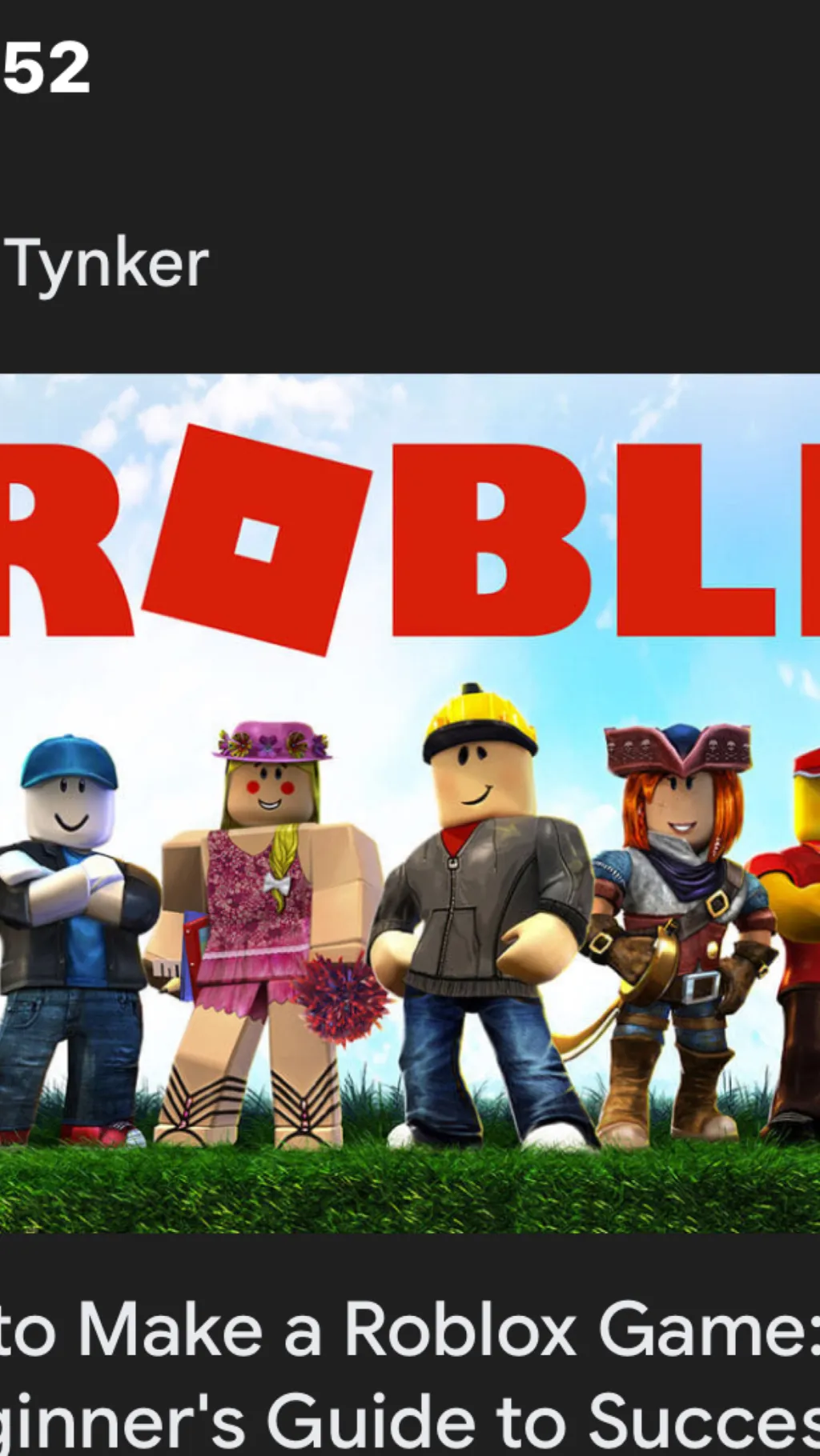 ai character: Roblox developers  background