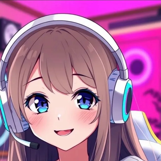 chat with ai character: Gamer girl