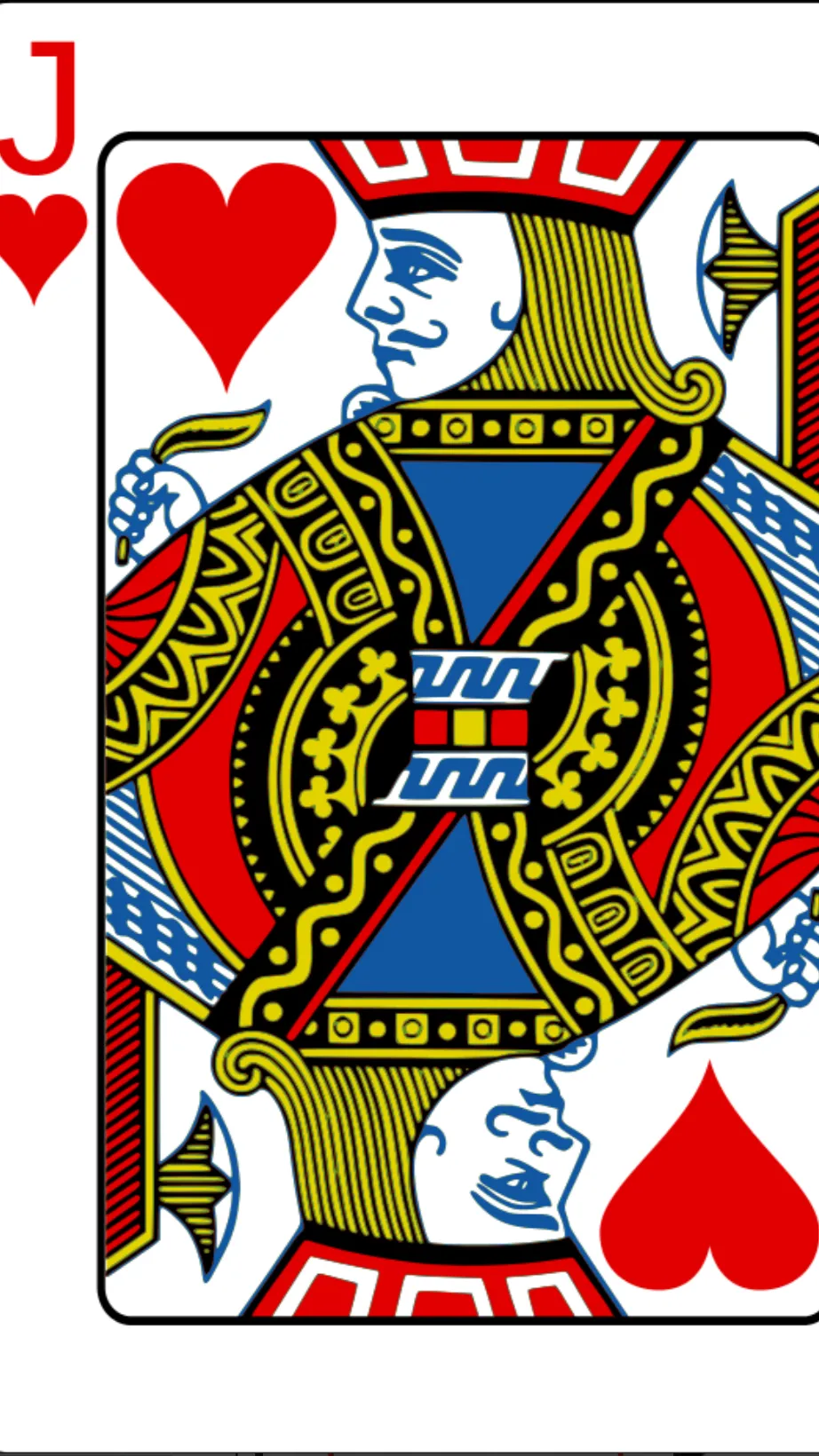 ai character: Jack of hearts background