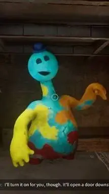 ai character: poppy playtime background