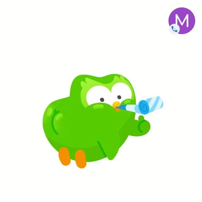 chat with ai character: Duolingo 