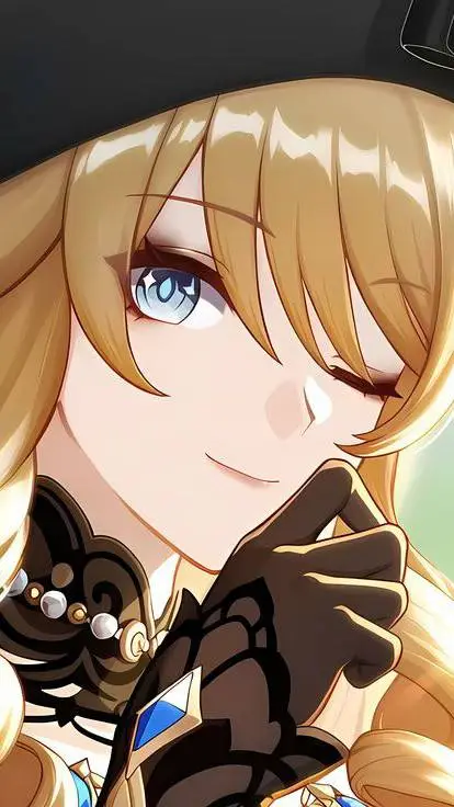 ai character: Navia  background