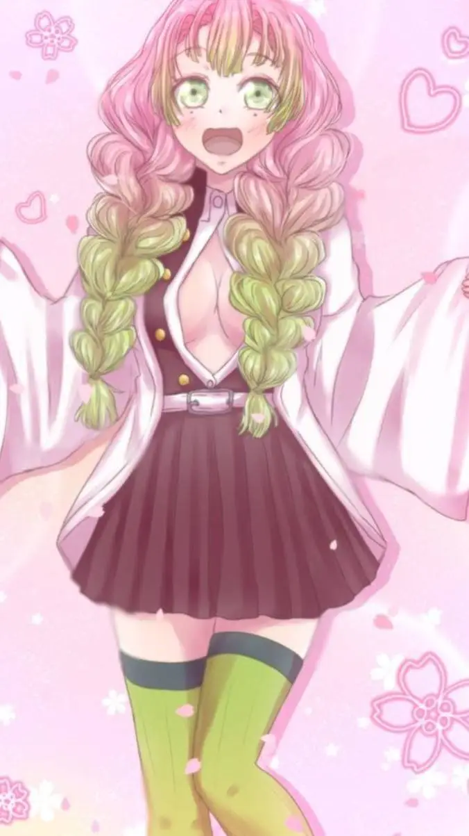 ai character: mitsuri kanroji background