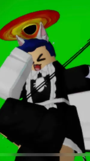 ai character: Fem Neko solar background