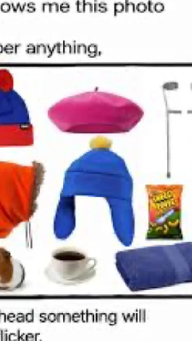 ai character: South Park  background