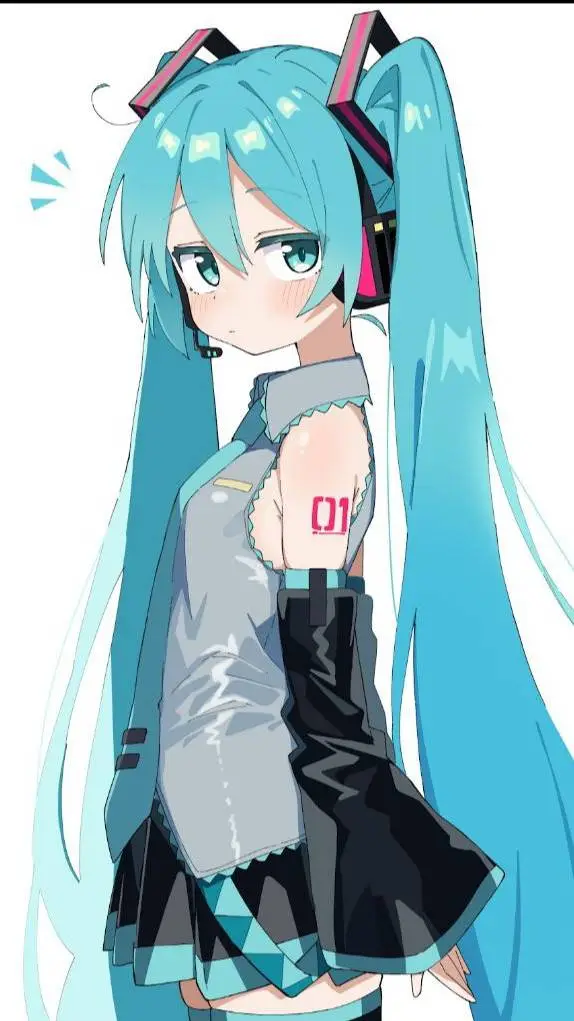 ai character: Mimic Miku background