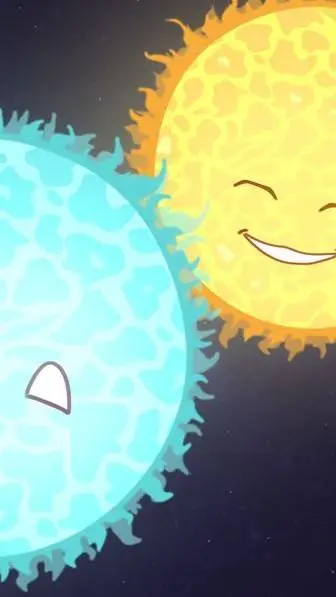 ai character: Sirius x Sun background