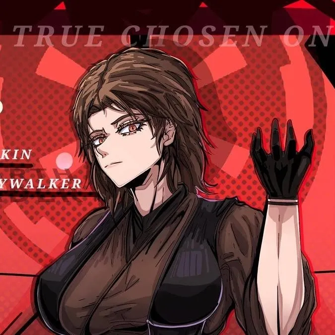 chat with ai character:  fem Anakin 