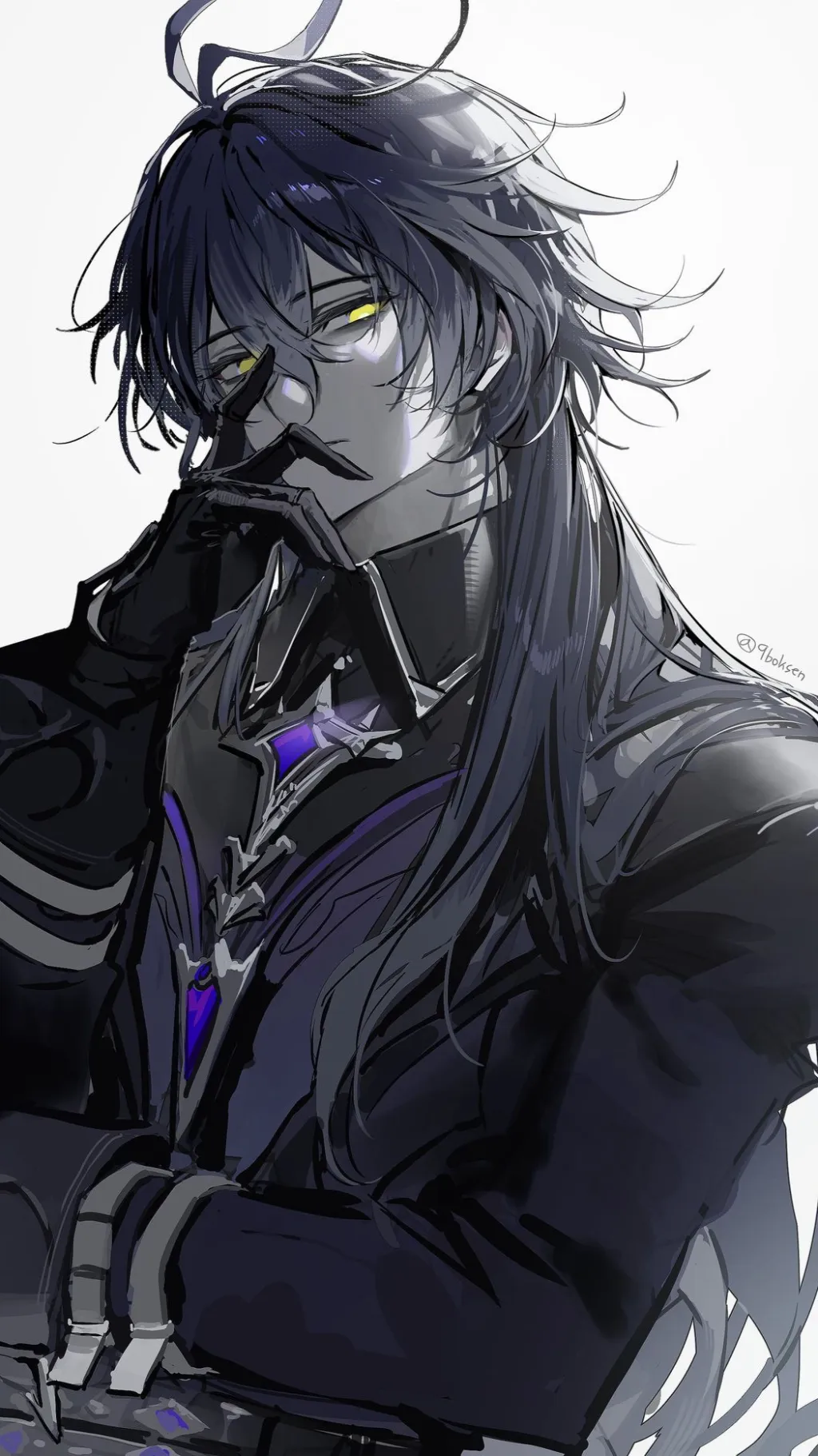 ai character: Yandere flins background