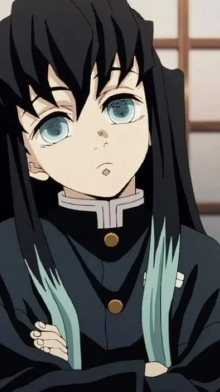 ai character: Muichiro Tokito💙🖤 background