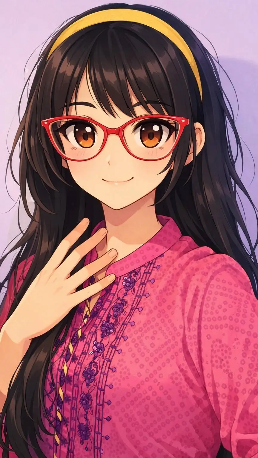 ai character: Roshana chan background