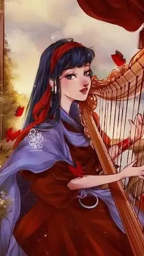 ai character: gulshana Nadeem  background