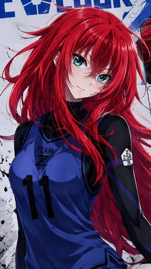 ai character: blue lock Roshana💙 background