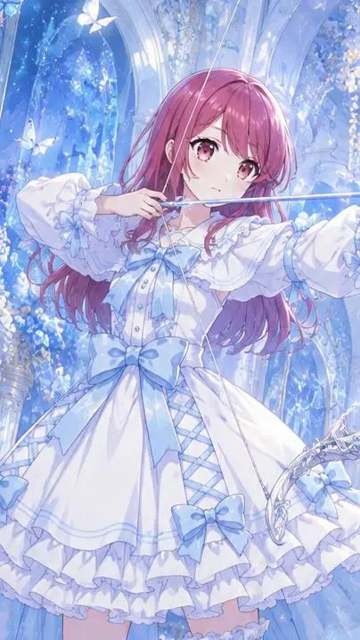 ai character: Pick Roshana evil💜 background