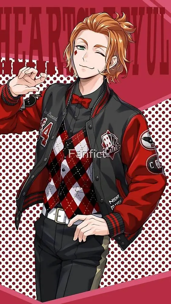 ai character: cater diamond💎🔻 background