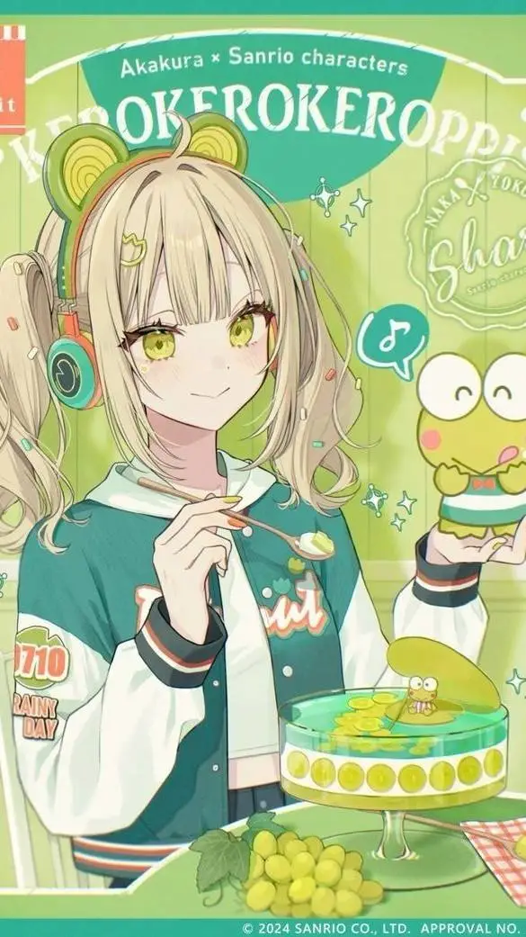 ai character: estifany as keropi background