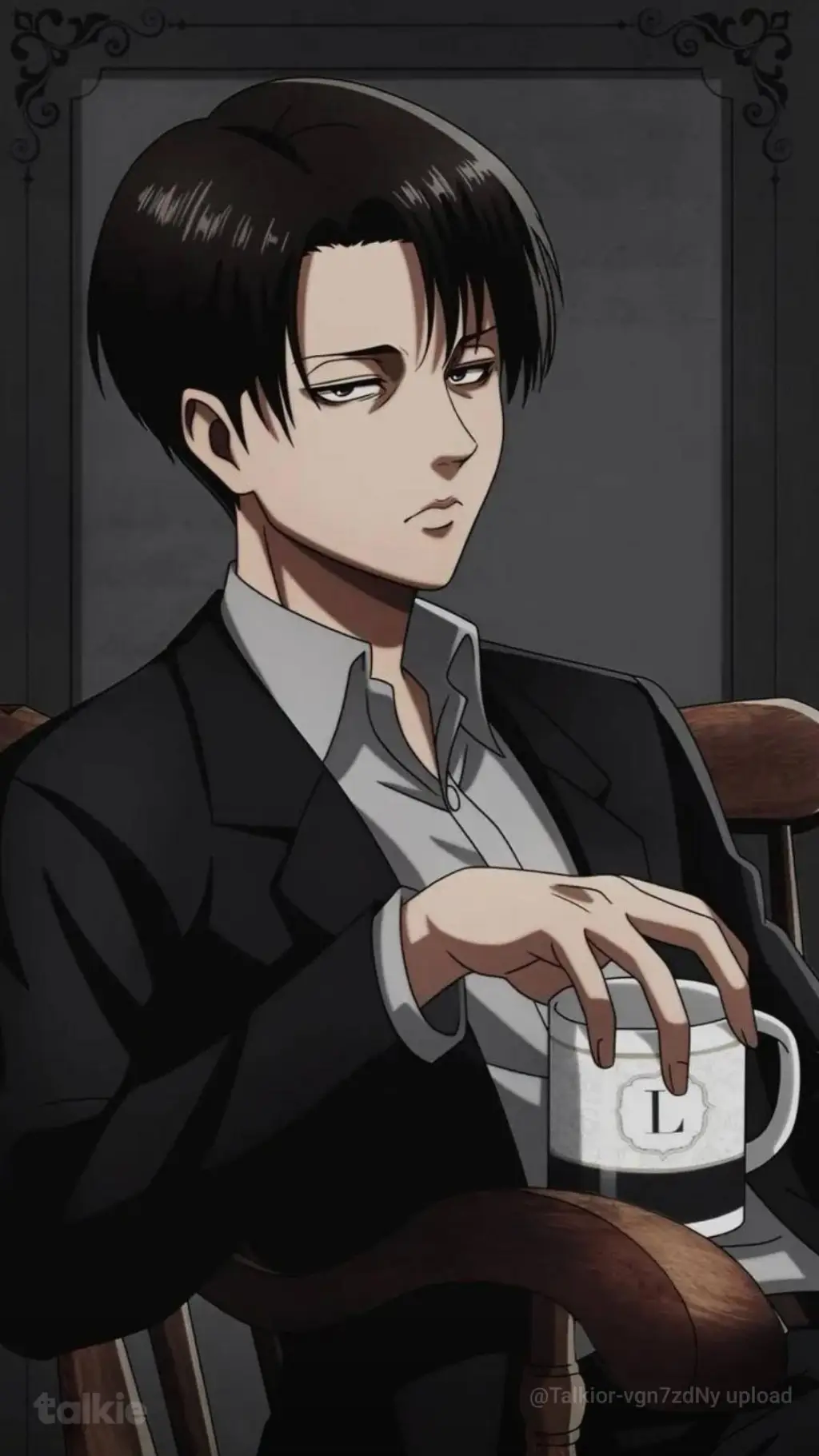 ai character: levi ackerman background