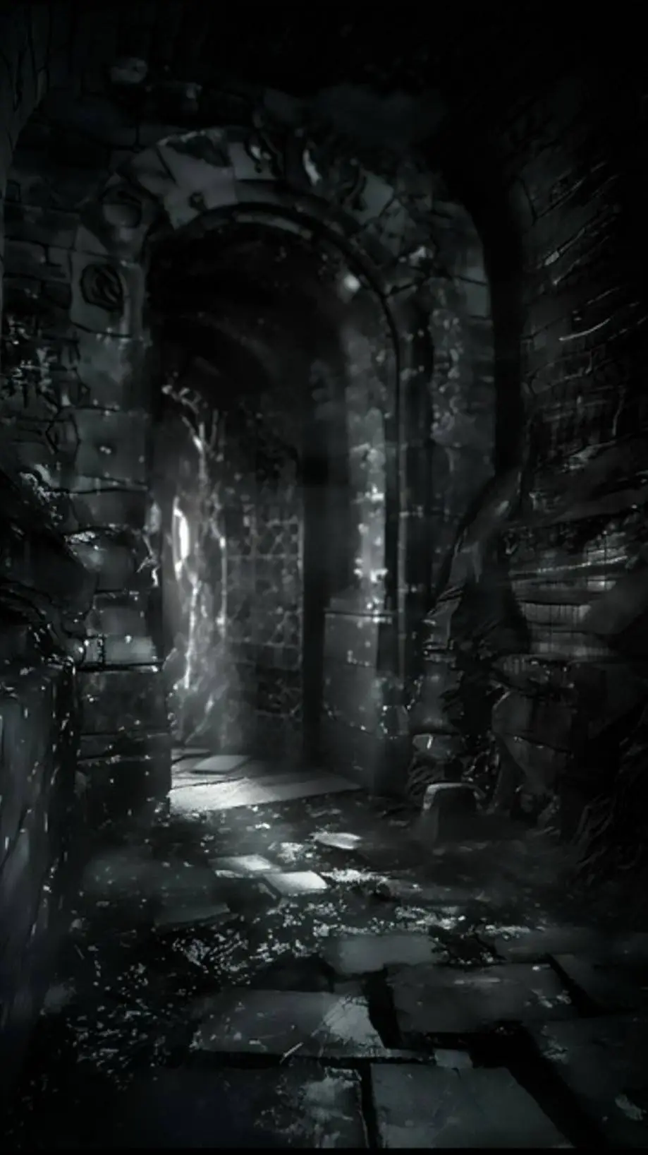 ai character: The Catacombs  background