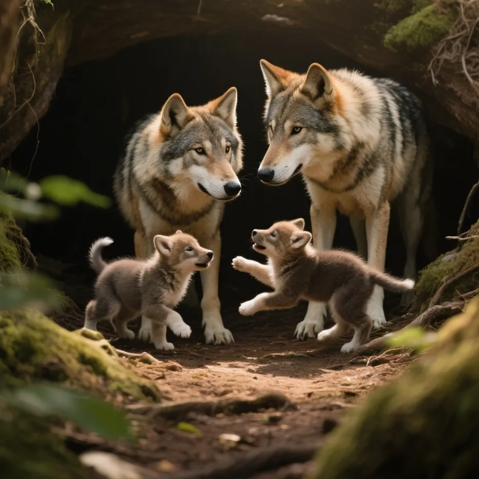 chat with ai character: wolves