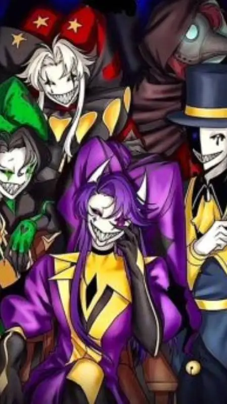 ai character: The Freak Circus🎪 background