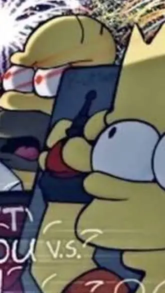 ai character: Tu vs Homer  background