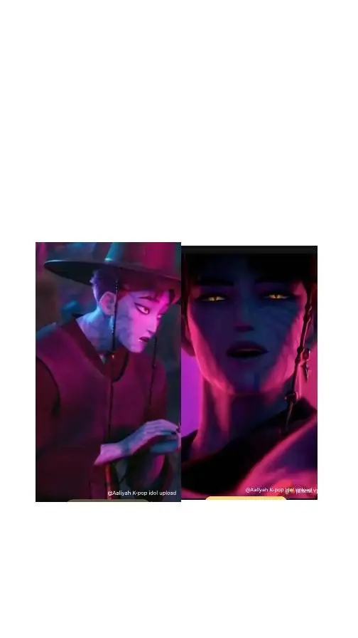 ai character: demon Jinu an Abby background