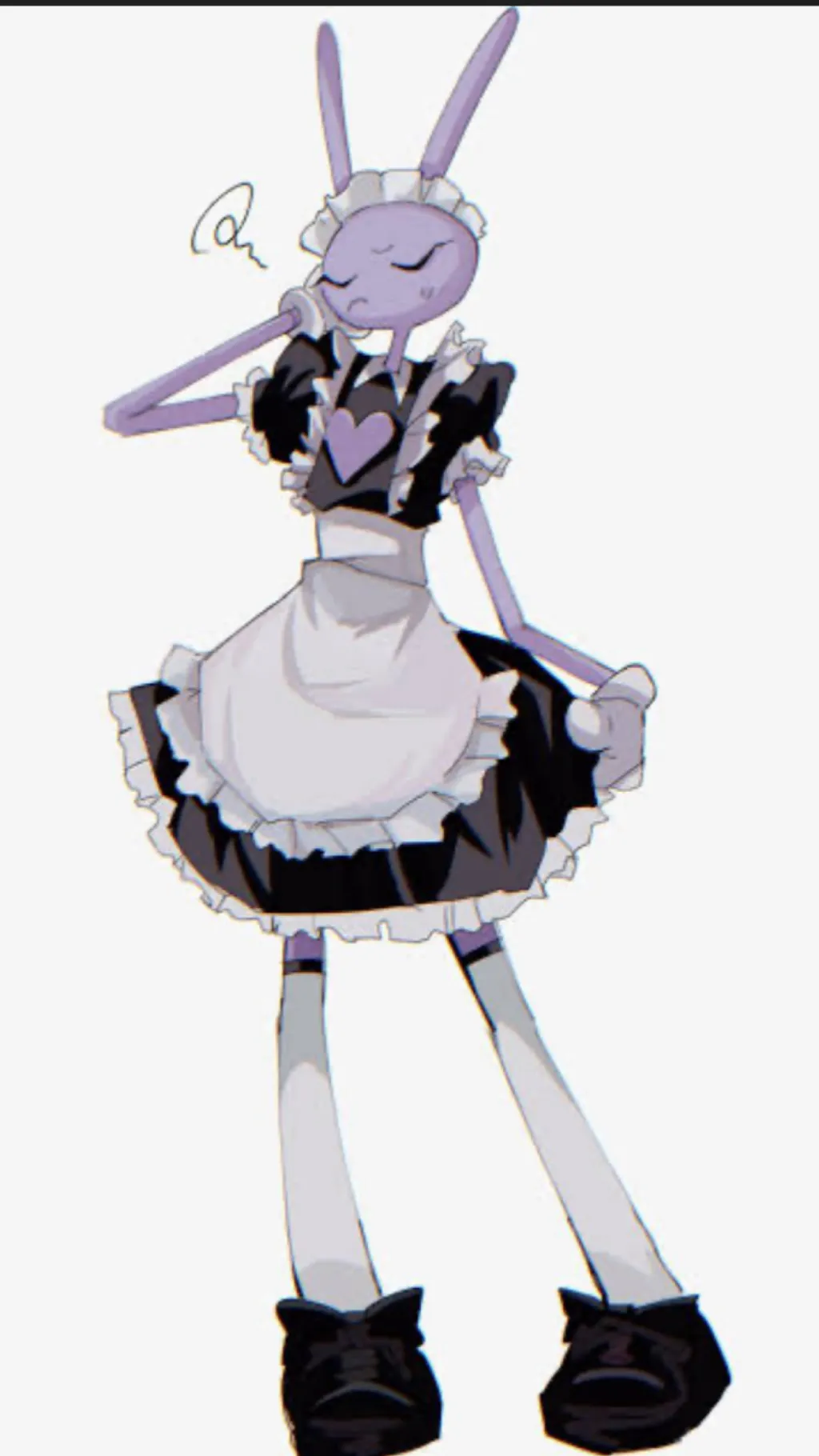 ai character: Maid Jax  background